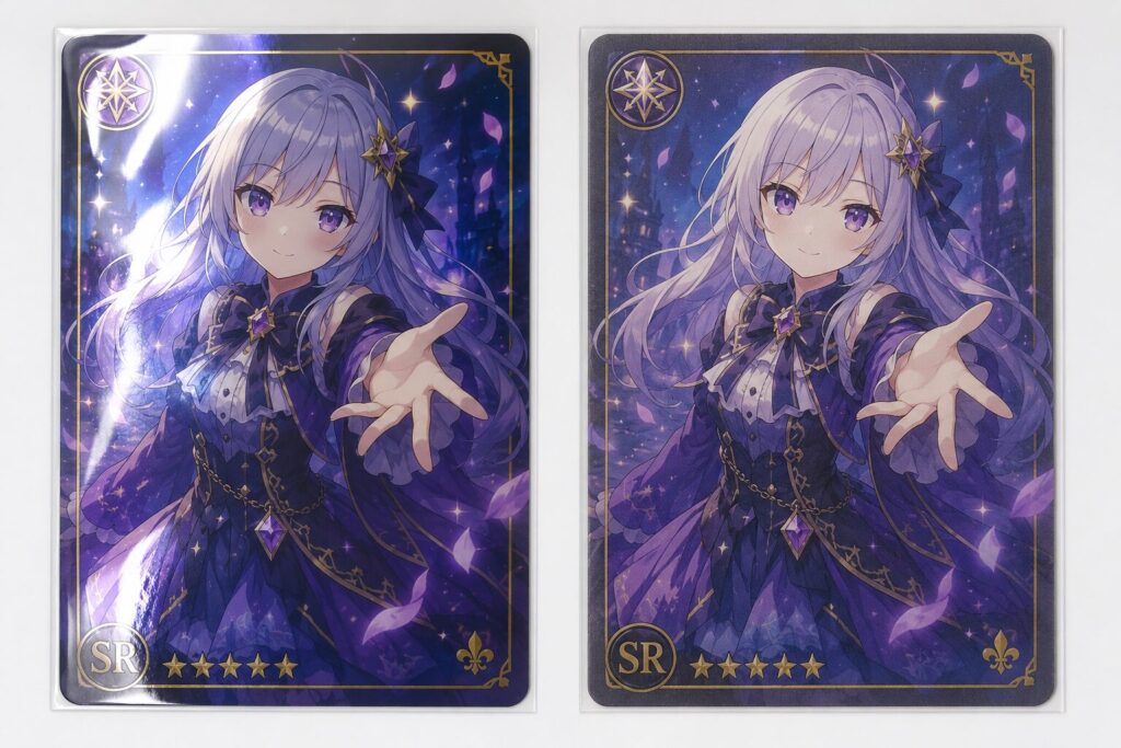 trading card PP compare